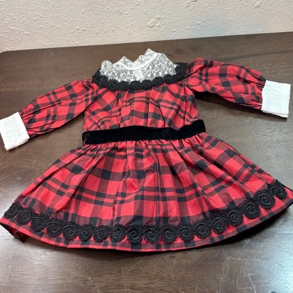 American Girl Doll Samantha Holiday Dress